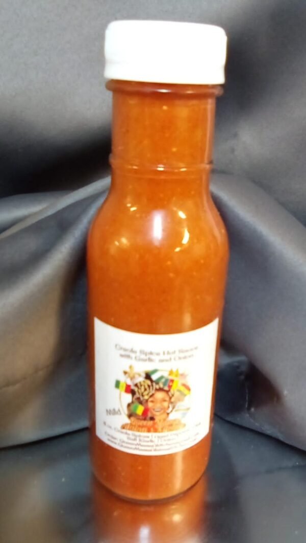 Creole Spice Hot Sauce with Garlic and Onion (8 oz)