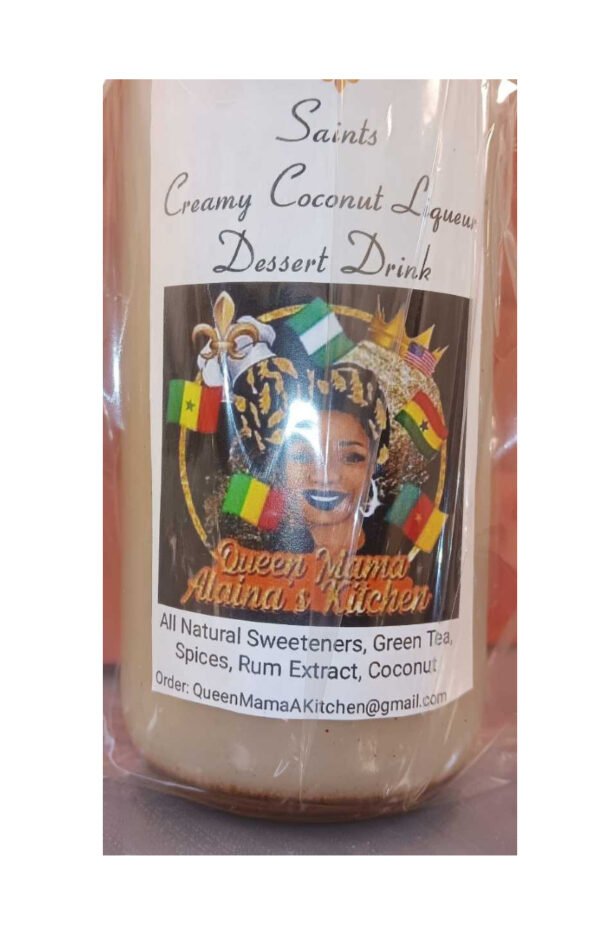 saints creamy coconut liqueur dessert drink