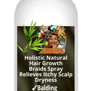 holistic natural hair growth braids spray 16 oz