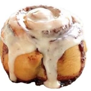 4/gourmet cinnamon rolls topped with cream cheese icing brand cinnamon rolla