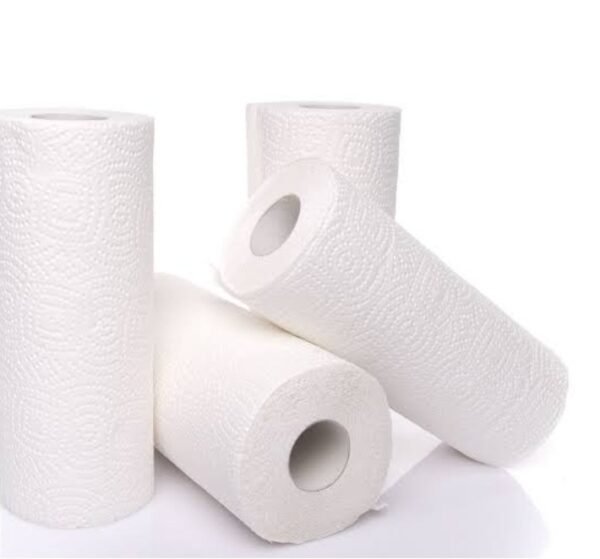 6 rolls 2 ply paper towels 80 sheets
