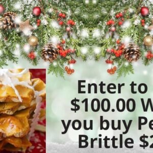 peanut brittle 1 oz.