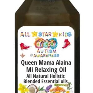 autism awareness mi relaxing oil, 16 oz. all natural holistic blended oils