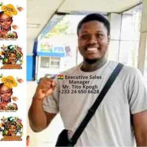 🇬🇭 ghana sales team executive manager tito kpogli + 233 24 650 6628