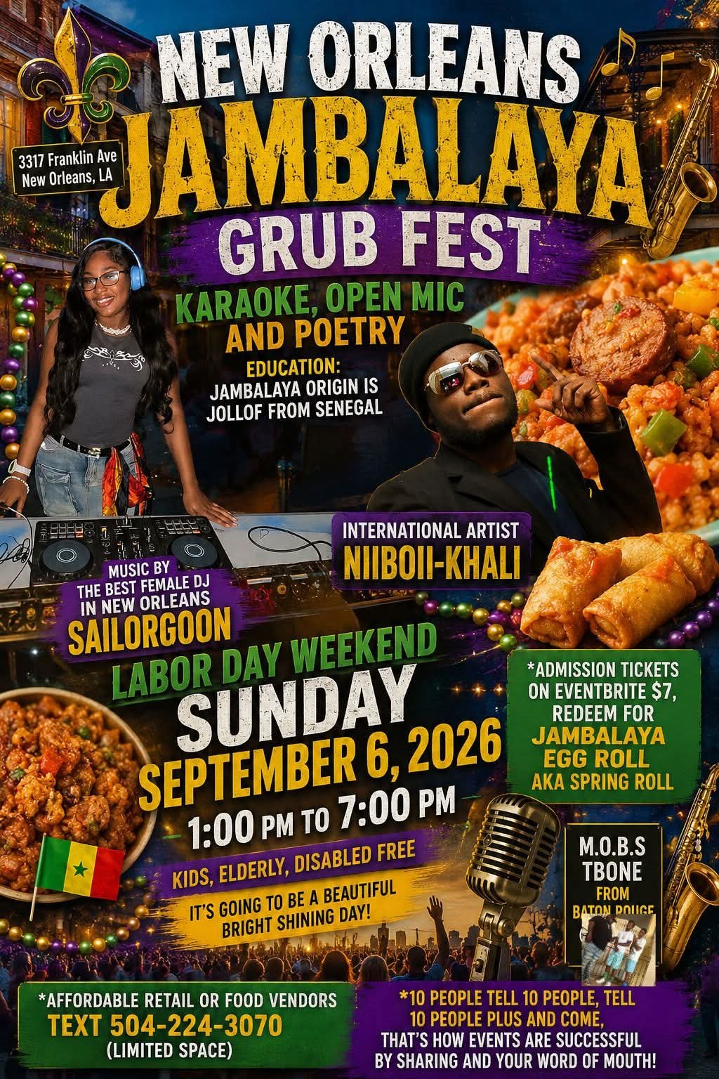 new orleans jambalaya fest ticket new orleans jambalaya fest ticket