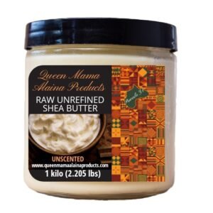 queen mama alaina unscented whipped shea butter, receive 1 qty