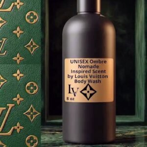 ✈️ 🌍 unisex body wash | scent inspired by louis vuitton ombre nomade l, 1 qty., (8oz., ships international)