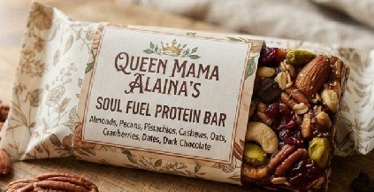 🌎 🛬 soul fuel protein bar (qty., 6 bars, 60 gm.,) queen mama alaina's soul fuel protein bars, ships international 🌎 🛬 soul fuel protein bar (qty., 6 bars, 60 gm.,) queen mama alaina's soul fuel protein bars, ships international