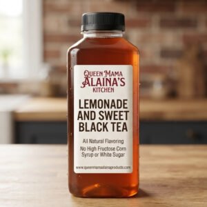 🇺🇸 📬 queen mama alaina's kitchen organic detox sweet black tea (6 qty., 12 oz bottle) (copy)